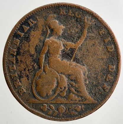 1843 Victoria Farthing Coin | Collectable Grade