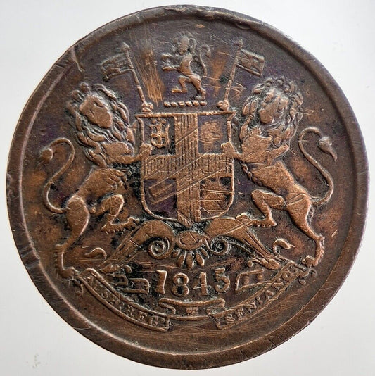 1845 East India Company Half Anna | Fine Collectable Grade | a6163