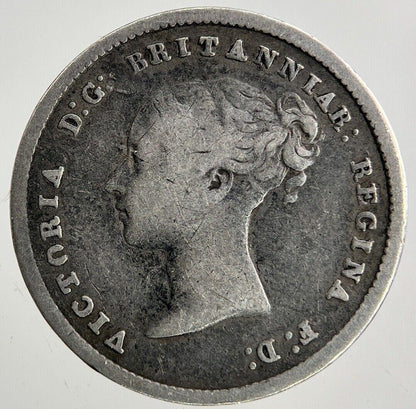 1845 Victoria Maundy Four-Pence Silver Coin | Fine Collectable Grade