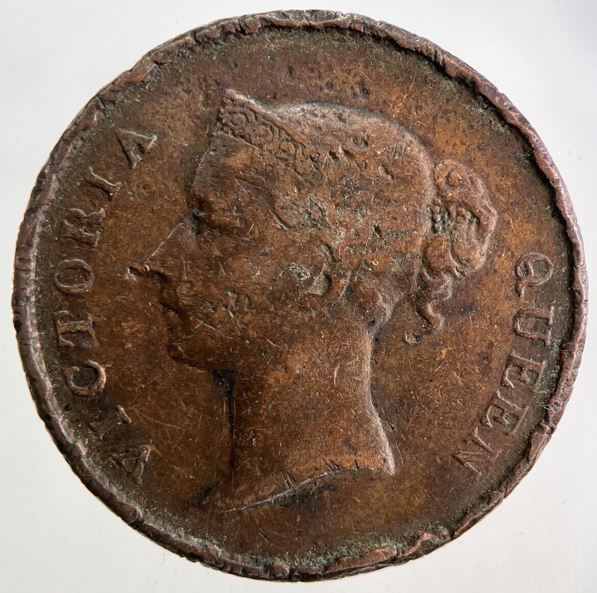 1845 East India Company One Cent Coin | Collectable Grade