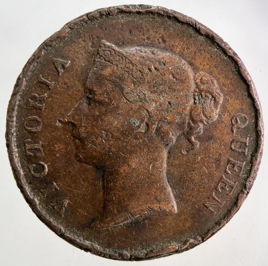 1845 East India Company One Cent Coin | Collectable Grade