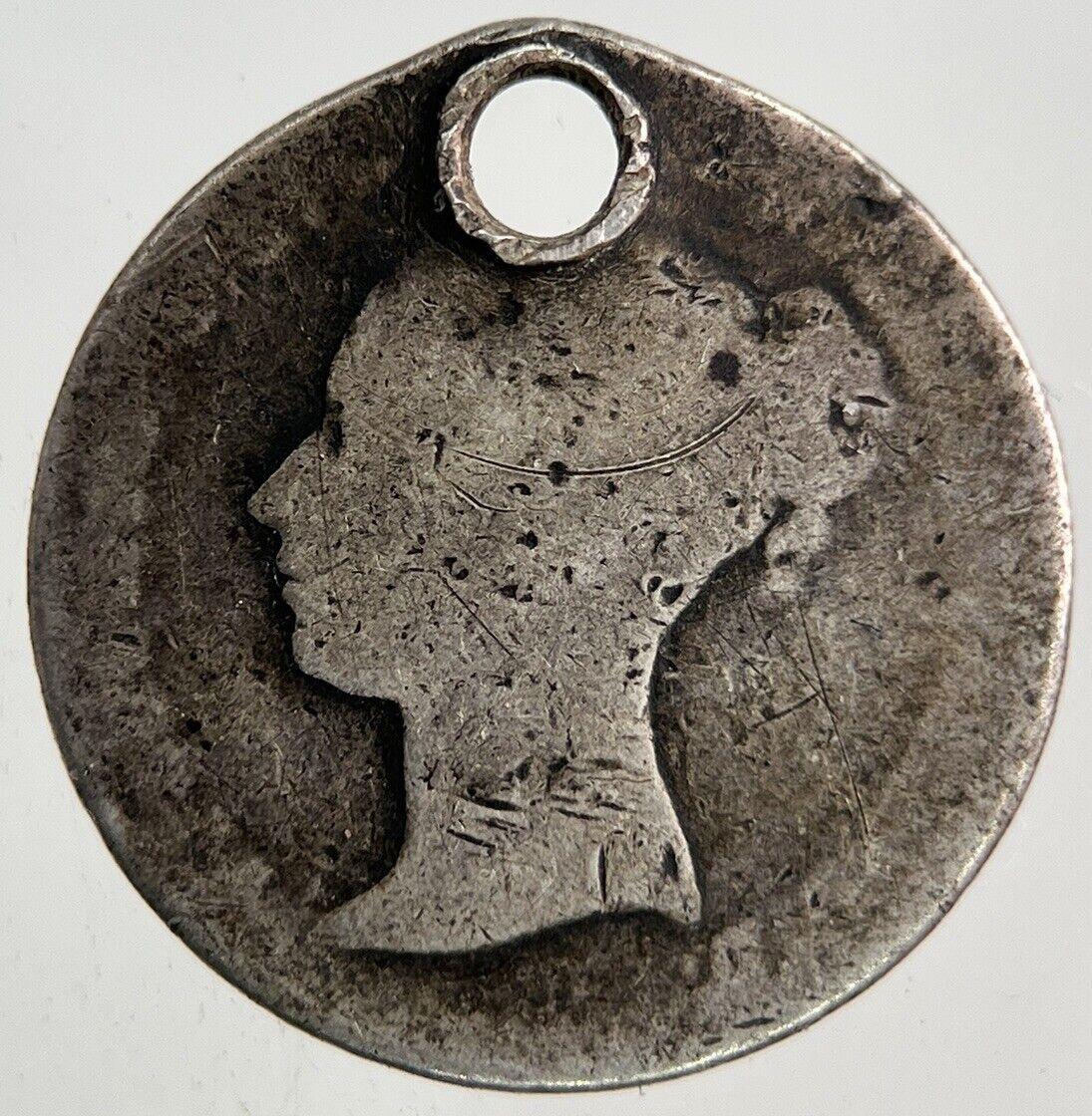 1845 Victoria Four-Pence Groat Silver Coin | Collectable Grade