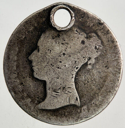 1845 Victoria Four-Pence Groat Silver Coin | Collectable Grade