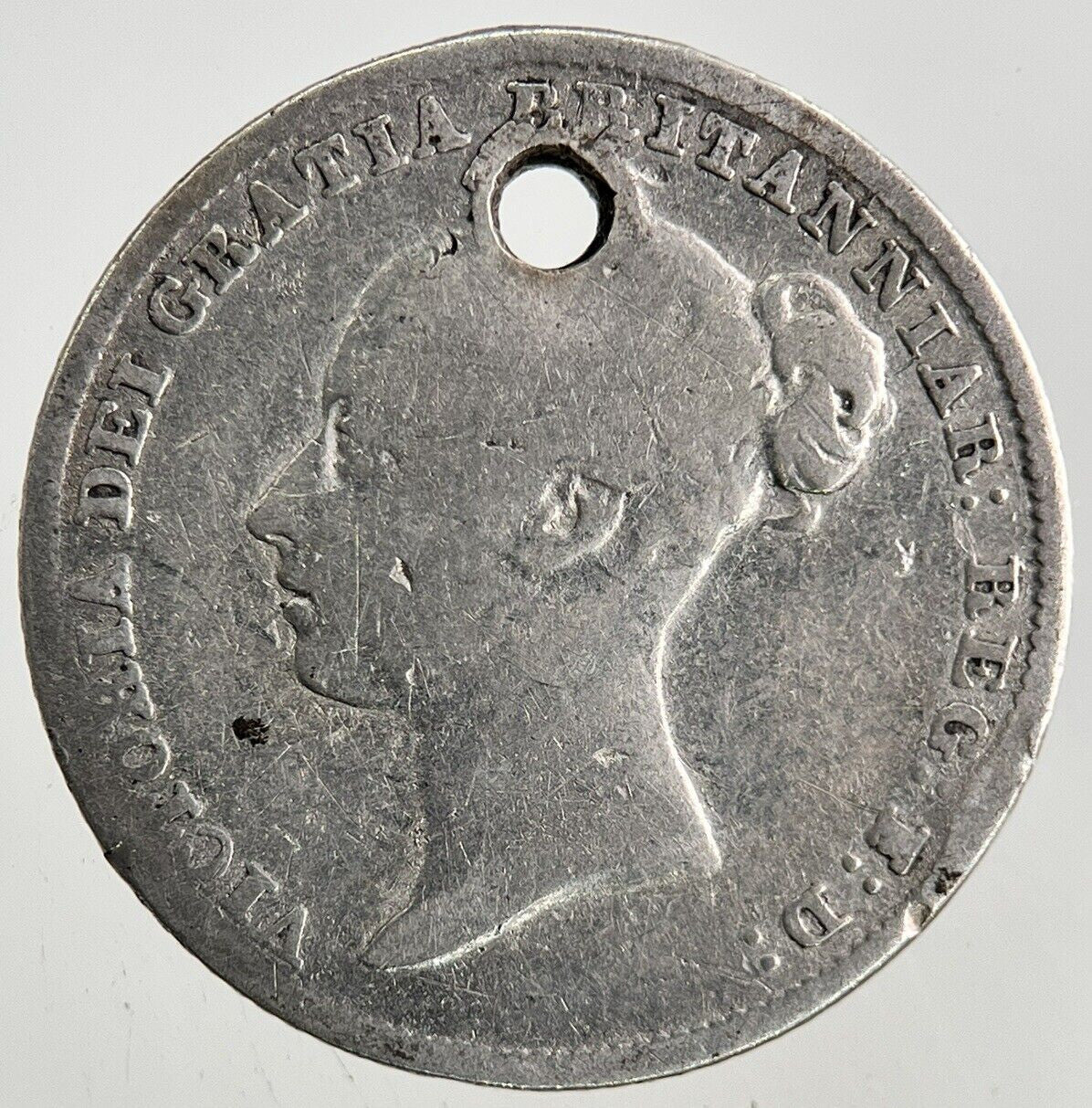 1845 Victoria Sixpence Silver Coin | Collectable Grade