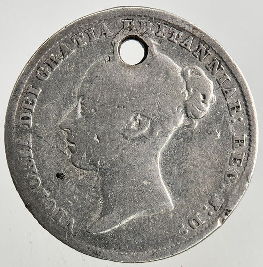 1845 Victoria Sixpence Silver Coin | Collectable Grade