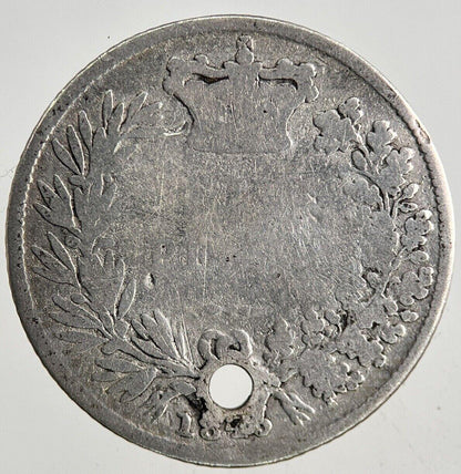 1845 Victoria Sixpence Silver Coin | Collectable Grade