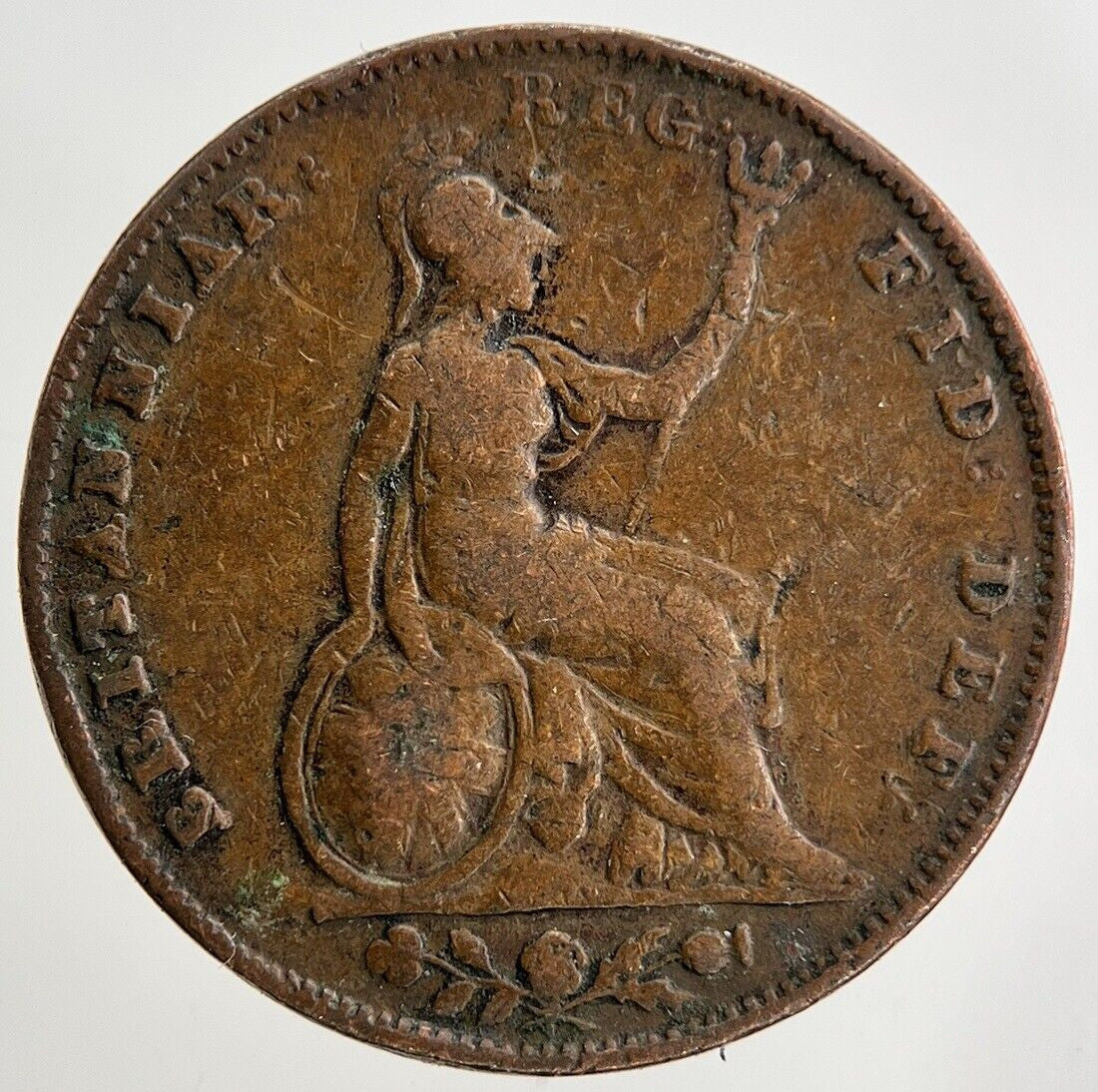 1845 Victoria Farthing Coin | Collectable Grade