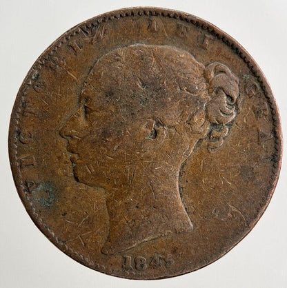 1845 Victoria Farthing Coin | Collectable Grade
