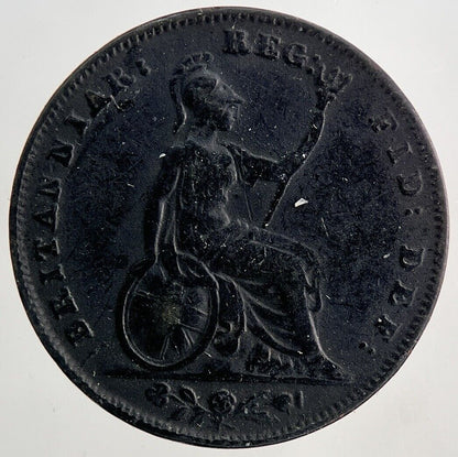 1848 Victoria Farthing Coin | Fine Collectable Grade