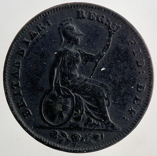 1848 Victoria Farthing Coin | Fine Collectable Grade