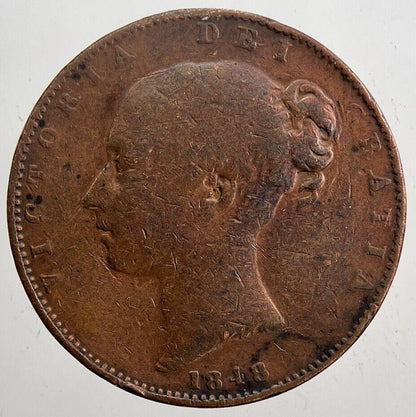 1848 Victoria Farthing Coin | Collectable Grade | a5943