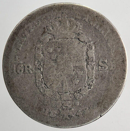 1848 Sweden 1/16 Riksdaler Silver Coin | Collectable Grade | a6710