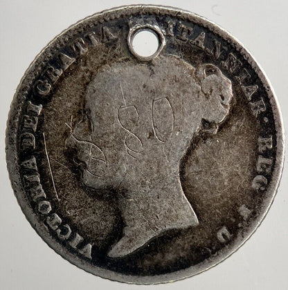 1846 Victoria Sixpence Silver Coin | Collectable Grade | a5585