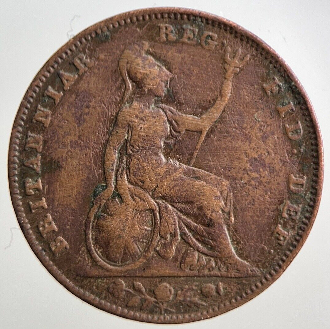 1848 Victoria Farthing Coin | Collectable Grade | a3101