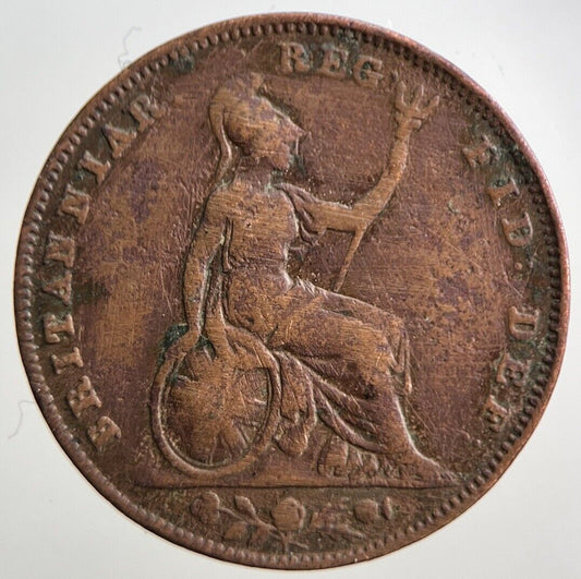 1848 Victoria Farthing Coin | Collectable Grade | a3101
