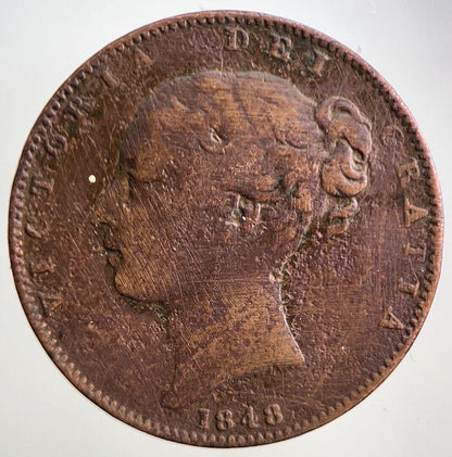 1848 Victoria Farthing Coin | Collectable Grade | a3101