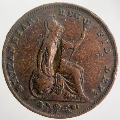 1848 Victoria Farthing Coin | Collectable Grade | a4572