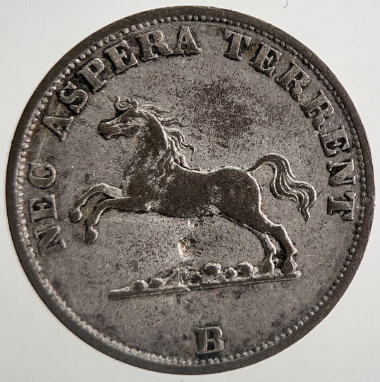 1846 Germany 6 Pfennig Hannover Silver Coin | Fine Collectable Grade | a5556