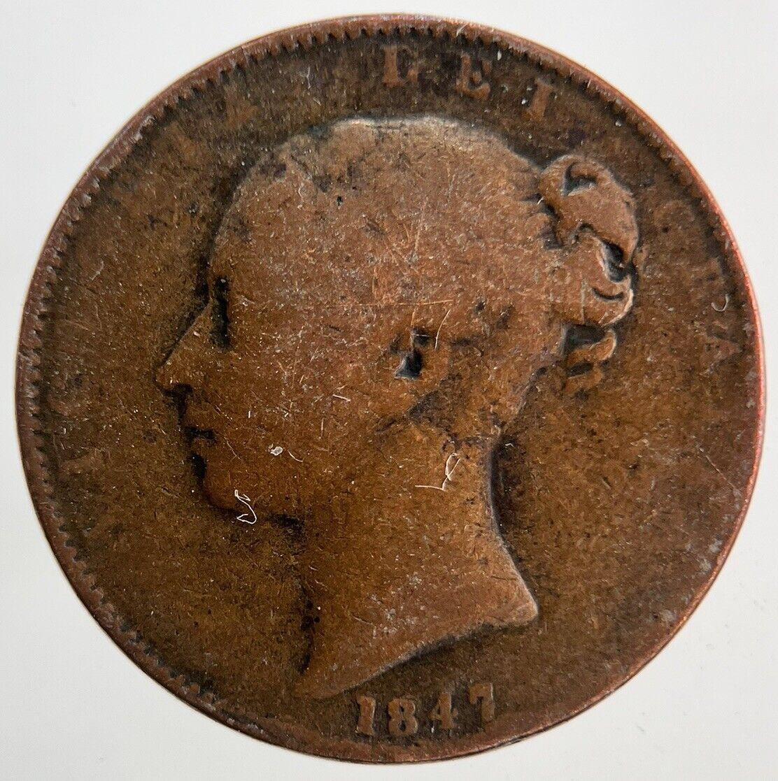 1847 Victoria Farthing Coin | Collectable Grade