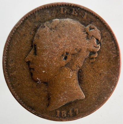 1847 Victoria Farthing Coin | Collectable Grade