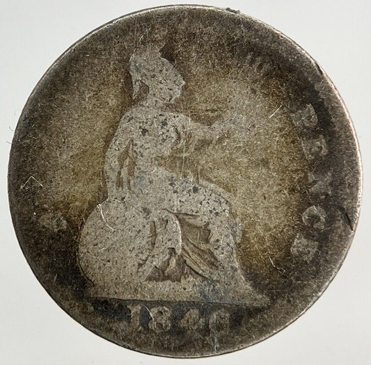 1846 Victoria Four-Pence Groat Silver Coin | Collectable Grade
