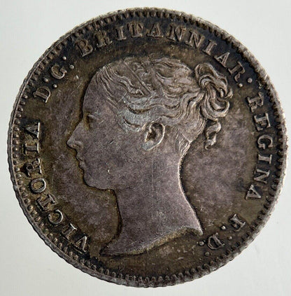 1848 Victoria Groat Four-Pence Silver Coin | Very High Grade