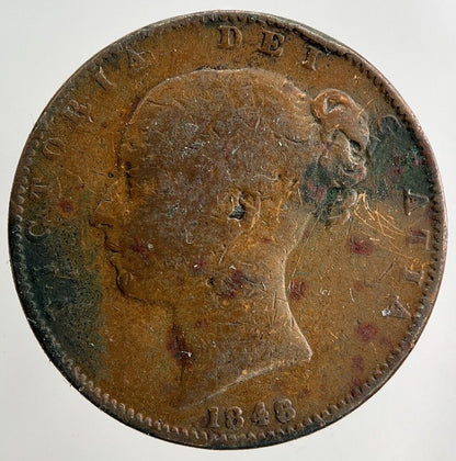 1848 Victoria Farthing Coin | Collectable Grade