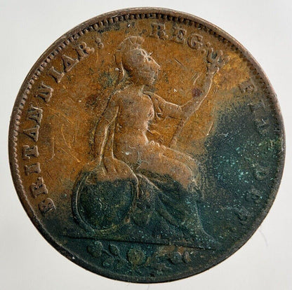 1848 Victoria Farthing Coin | Collectable Grade