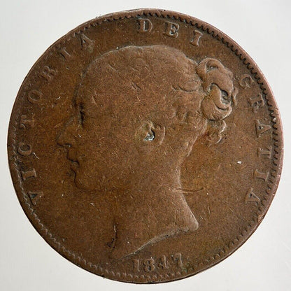 1847 Victoria Farthing Coin | Collectable Grade