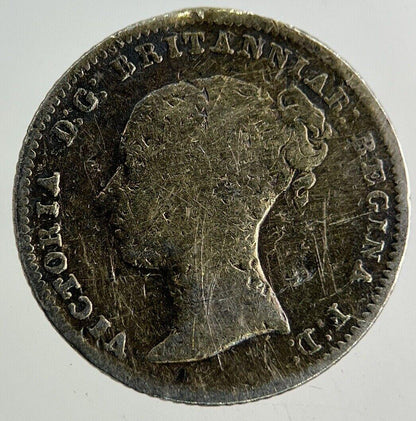 1848 Victoria Four-Pence Groat Silver Coin | Collectable Grade