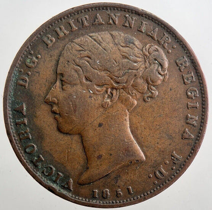 1851 Jersey 1/26th One-Twenty-Sixth-Shilling Coin | Collectable Grade | a7481