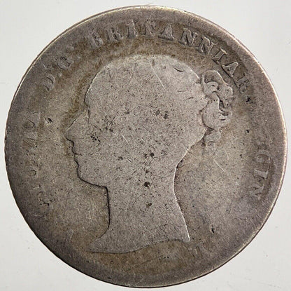 1849 Victoria Four-Pence Groat Silver Coin | Collectable Grade | a5441