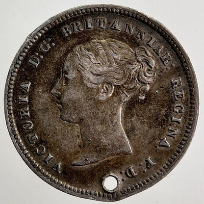 1851 Victoria Maundy Four-Pence Silver Coin | Very High Grade