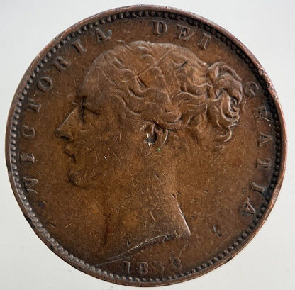 1853 Victoria Farthing Coin | Fine Collectable Grade