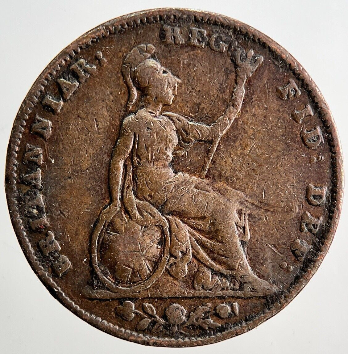 1853 Victoria Farthing Coin | Collectable Grade | a3401