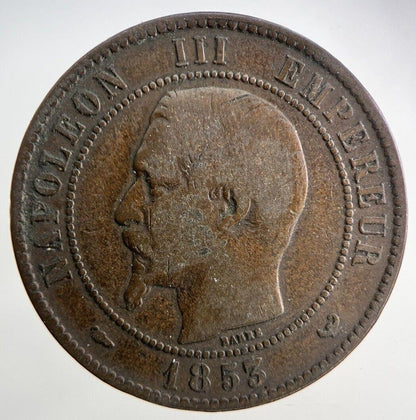 1853 France Napoleon Visite A Lille Coin | Collectable Grade