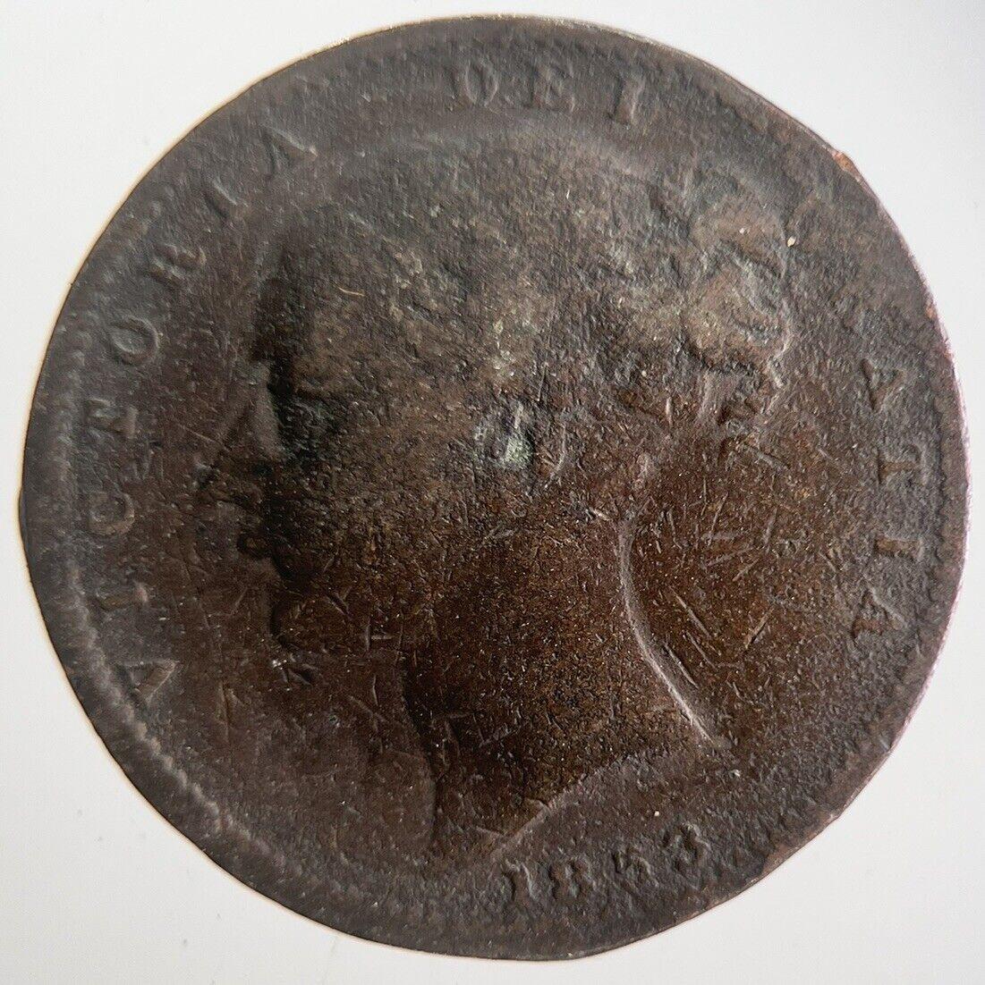 1853 Victoria Farthing Coin | Collectable Grade | a4580