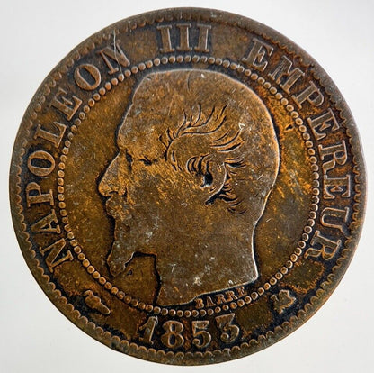 1853 France 5 Centimes Coin | Collectable Grade