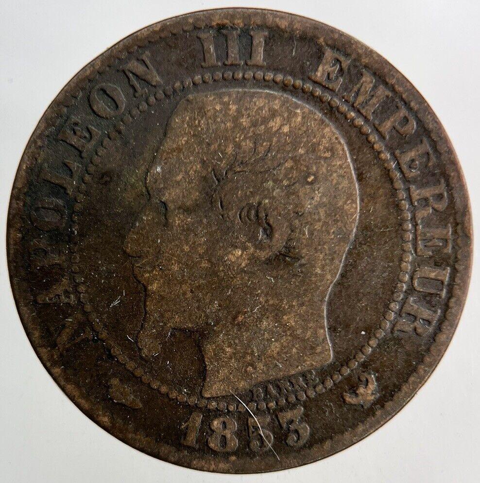 1853 France 5 Centimes Coin | Collectable Grade