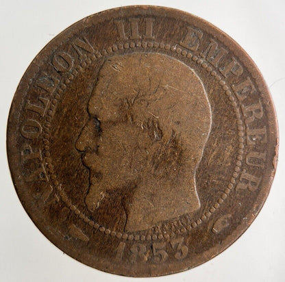 1853 France 5 Centimes Coin | Collectable Grade