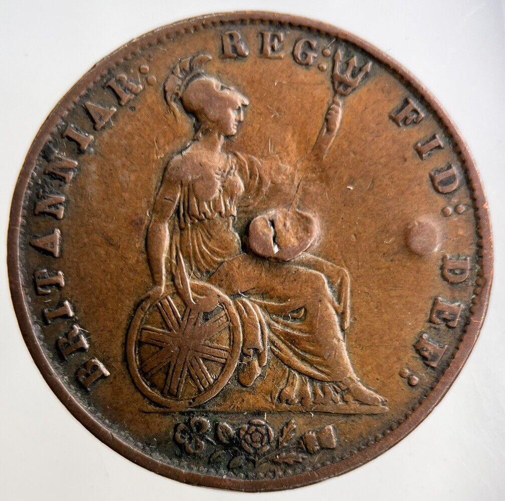 1852 Victoria Half-Penny Coin | Fine Collectable Grade