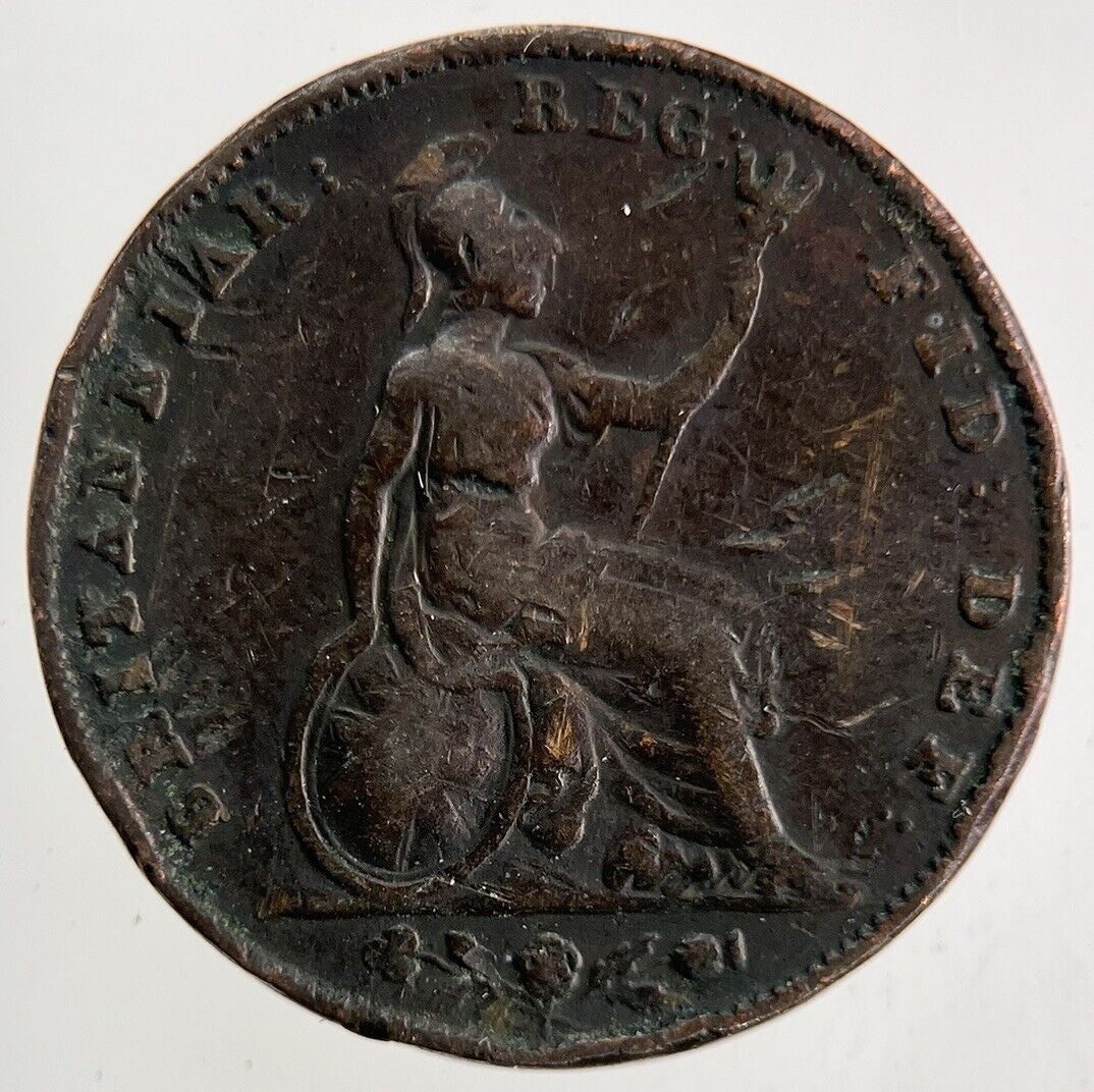 1853 Victoria Farthing Coin | Collectable Grade