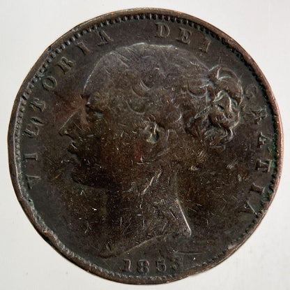 1853 Victoria Farthing Coin | Collectable Grade