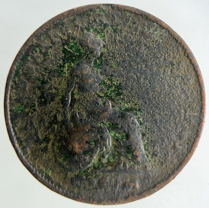 1853 Victoria Half-Penny Coin | Collectable Grade