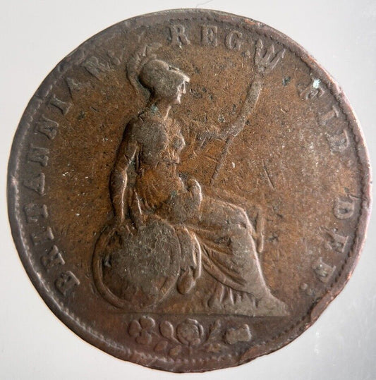 1853 Victoria Half-Penny Coin | Collectable Grade | a4400
