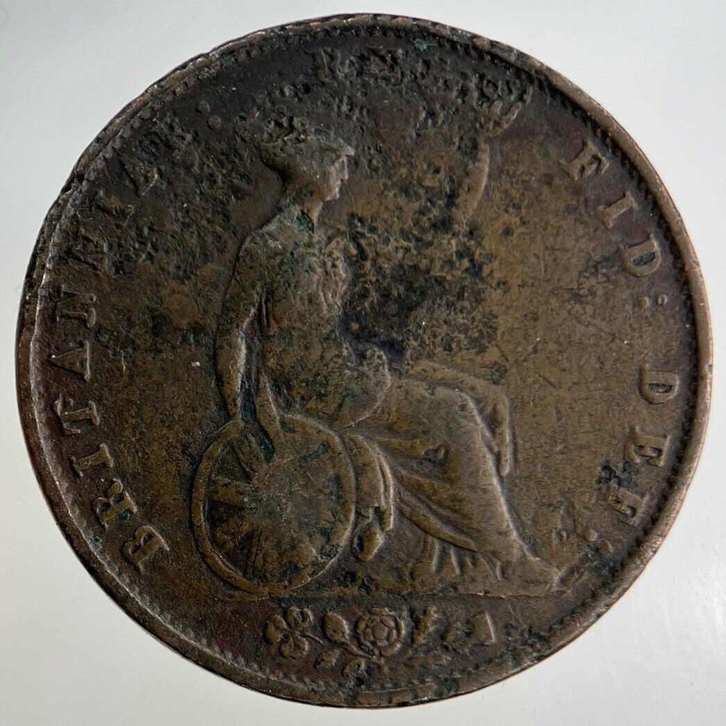 1853 Victoria Half-Penny Coin | Collectable Grade