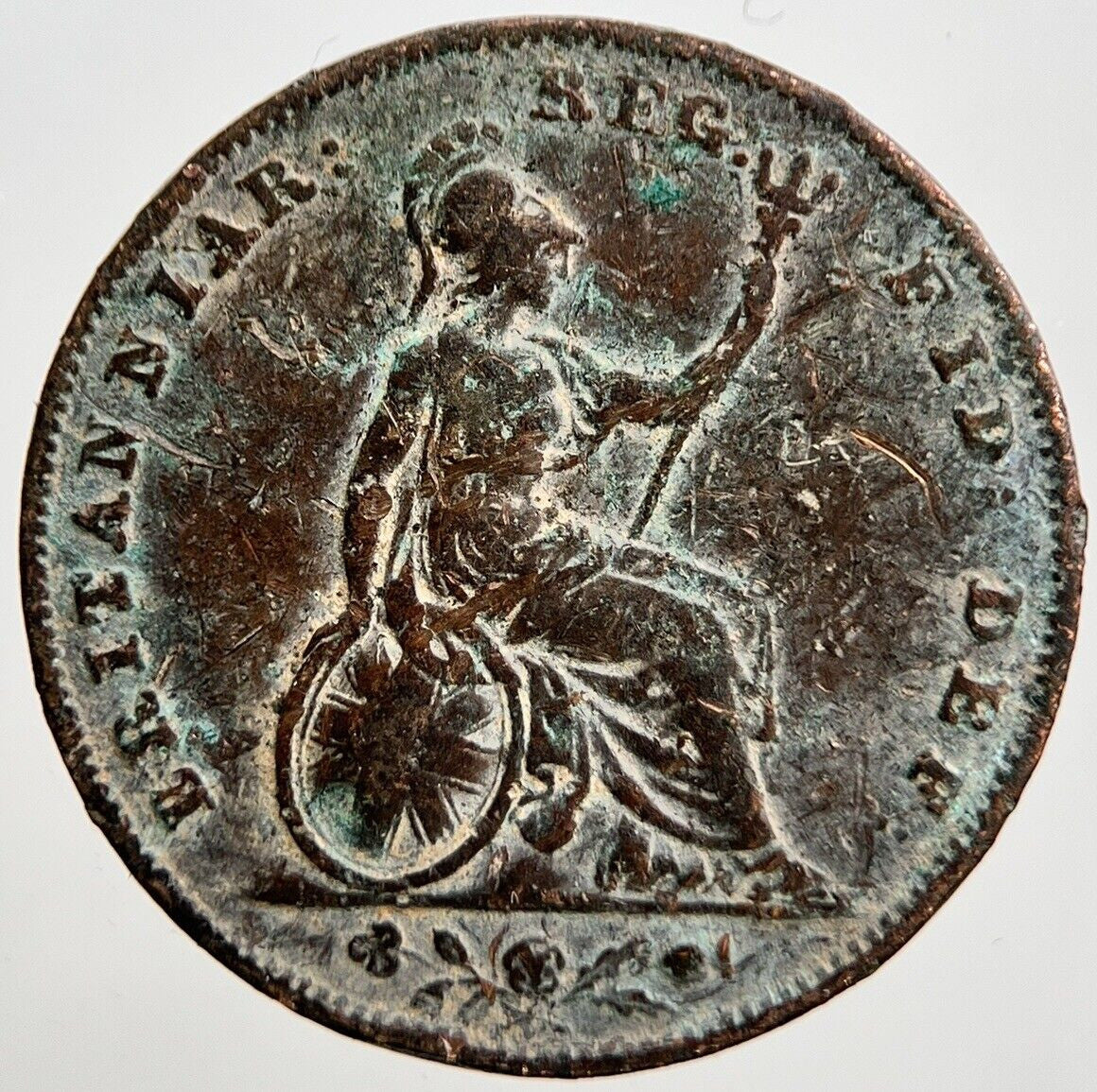 1853 Victoria Farthing Coin | Fine Collectable Grade | a2159