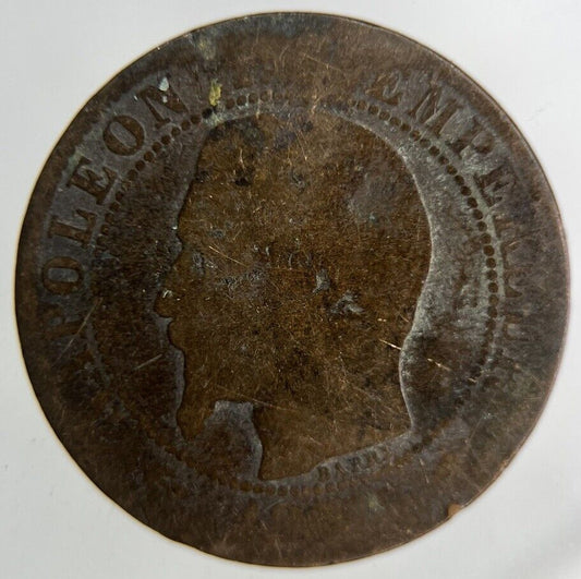 1854 France 5 Centimes Coin | Collectable Grade