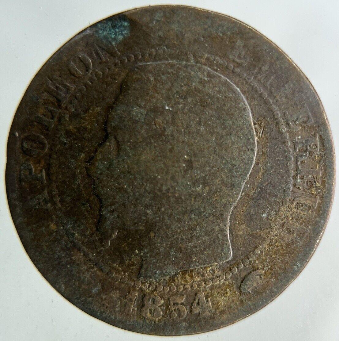 1854 France 5 Centimes Coin | Collectable Grade