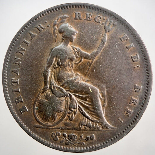 1853 Victoria Penny Coin | Fine Collectable Grade | a7201